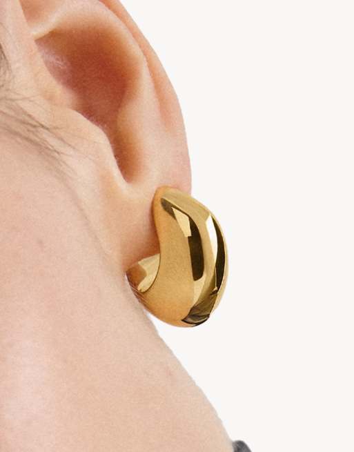 Thomas Sabo - Pendientes de aro dorados, 4 de 4