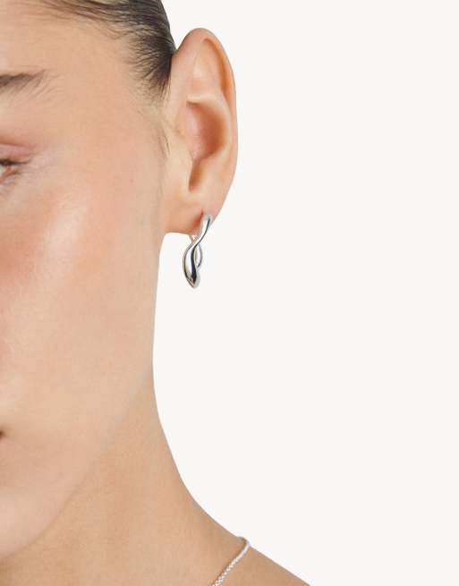 Thomas Sabo - pendientes de aro en plata, 4 de 4