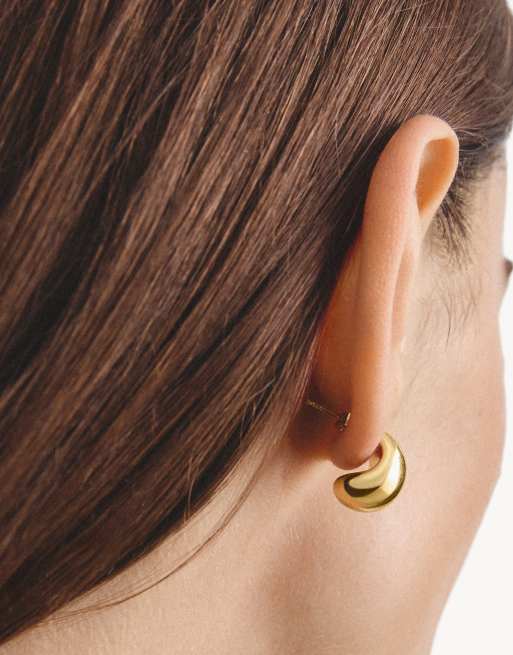 Thomas Sabo - Pendientes en forma de lágrima dorados, 3 de 4