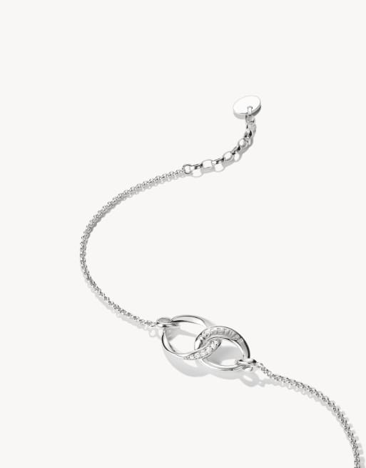 Thomas Sabo - Pulsera con circonitas blancas en plata, blanca, 2 de 4