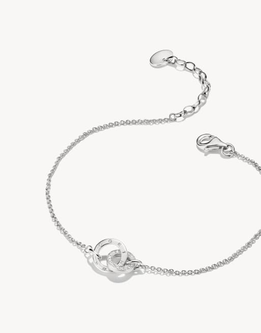 Thomas Sabo - Pulsera con circonitas blancas en plata, blanca, 2 de 4