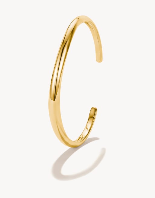 Thomas Sabo - Pulsera rígida con diseño ondulado en dorado, 2 de 4