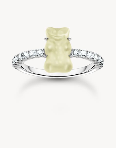 Thomas Sabo Ring in silver, white - view 1