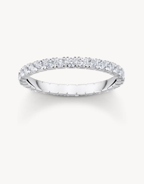 Thomas Sabo - Ring in zilver/wit - view 1