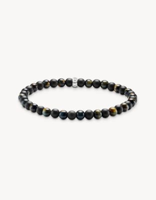 Thomas Sabo - Silberarmband in Schwarz und Blau