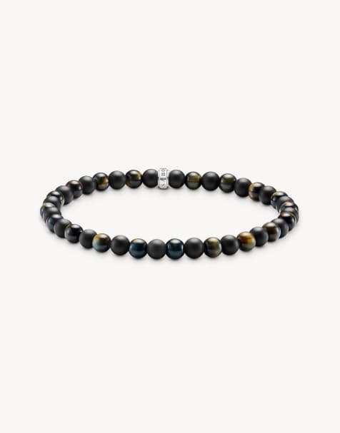 Thomas Sabo – Silberarmband in Schwarz und Blau - view 1