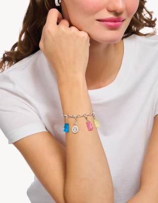 Thomas Sabo - Silberfarbener Charm-Anhänger aus 925er Sterlingsilber