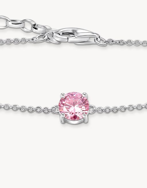 Bracciale Tennis Donna Argento E Zirconi