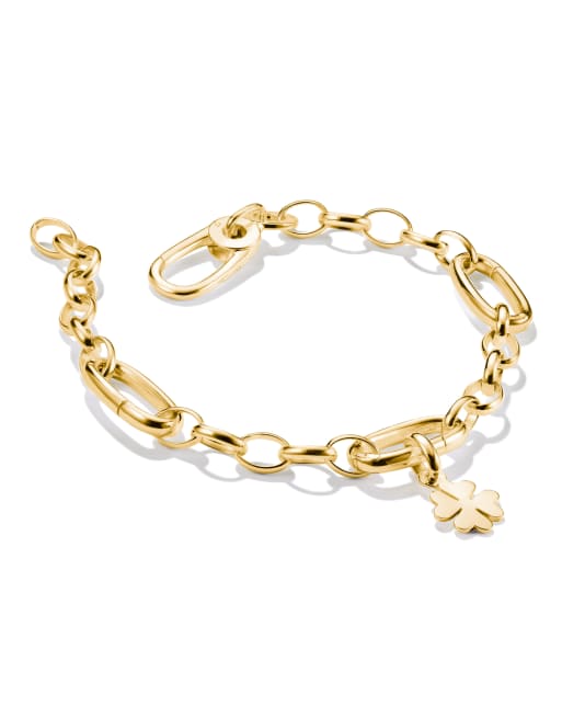 Thomas Sabo - Vergulde bedelarmband met drie connect schakels in goud, 2 van 3