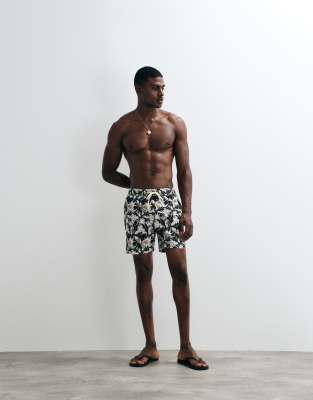 Threadbare 2 Pack Swim Shorts In Multi