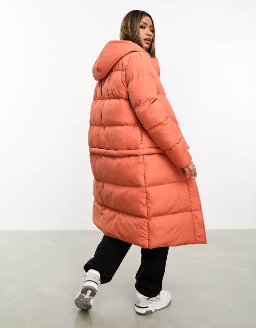 Rust winter coat online