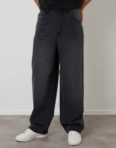 Threadbare Baggy fit jeans in grey - view 1
