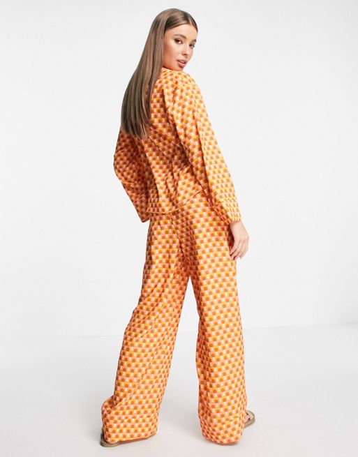 LV x YK Painted Dots Pajama Pants - Ready-to-Wear