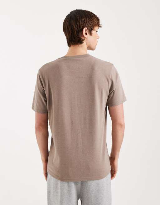 Threadbare – Beige t-shirt i regular fit, 3 av 5