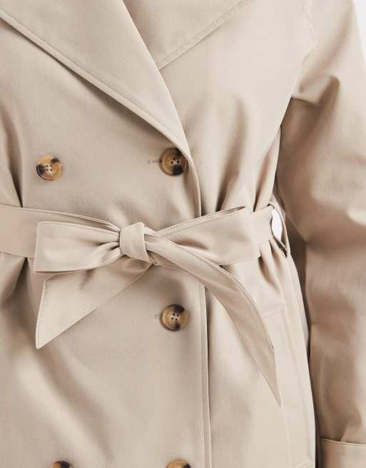 Threadbare - Beige trenchcoat, 4 af 4