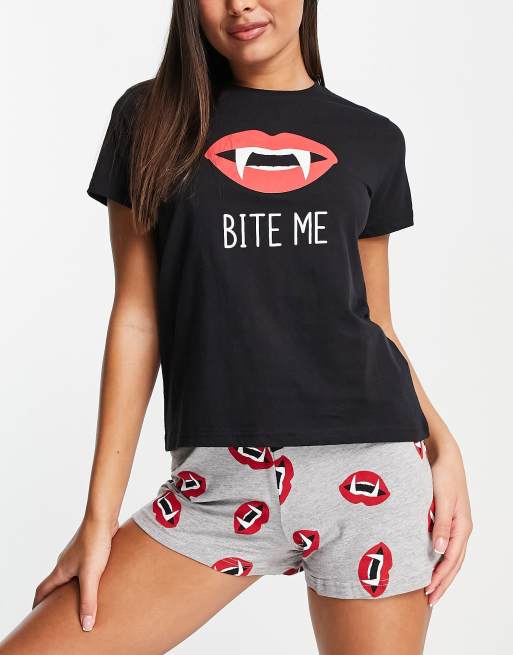 Bite Me Print Boxers