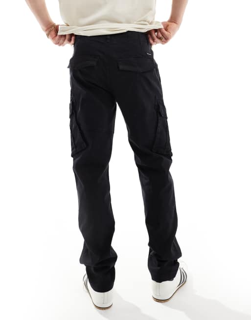 Threadbare – Bleksvarta cargobyxor, 5 av 5