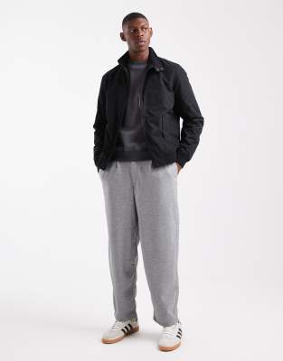 Threadbare Bomber Jacket With Funnel Collar In Blue