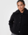 Threadbare Borg cropped jacket in black