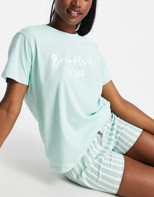Threadbare breakfast in bed pajama set ASOS