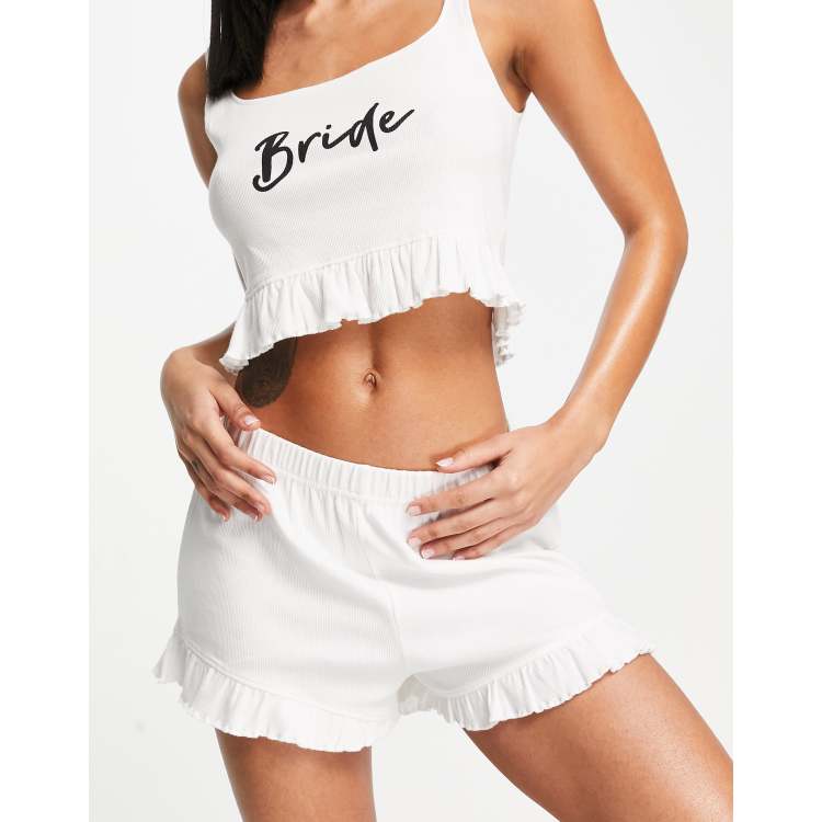 Bride shorts and hotsell tank top