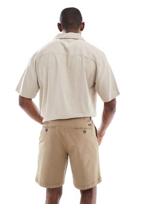 Threadbare - Chino shorts in bruin, 3 van 5