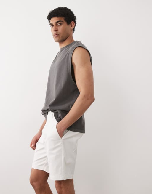 Threadbare – Chino-Shorts in Weiß, 2 von 5
