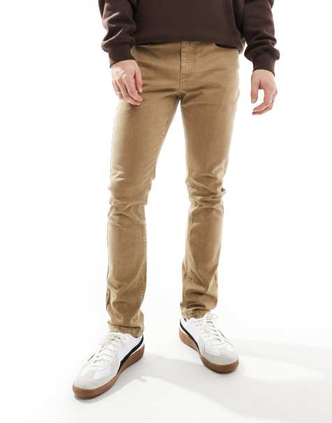 Threadbare - Chino slim fit color pietra - view 1