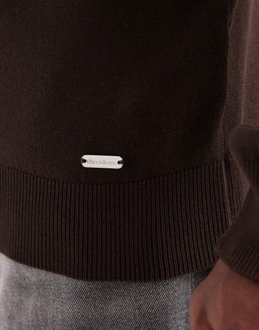 Threadbare – Chokladbrun polotröja, 5 av 5