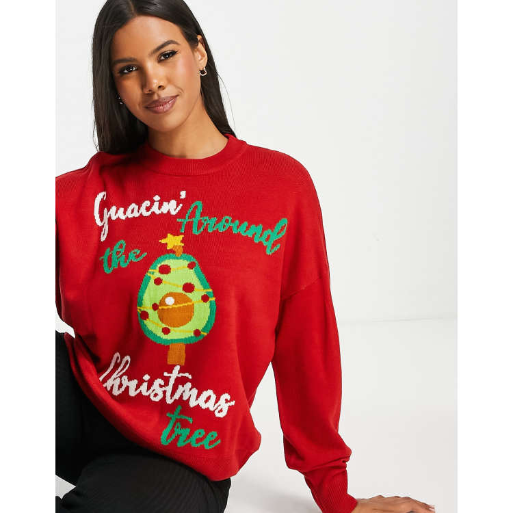 Avocado christmas sweater hotsell