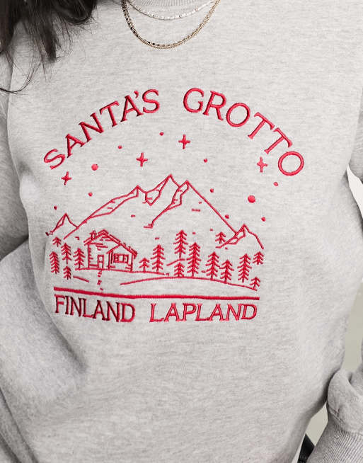 Grey 2025 christmas sweatshirt