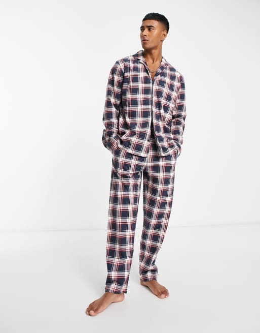 Woven pajama top set
