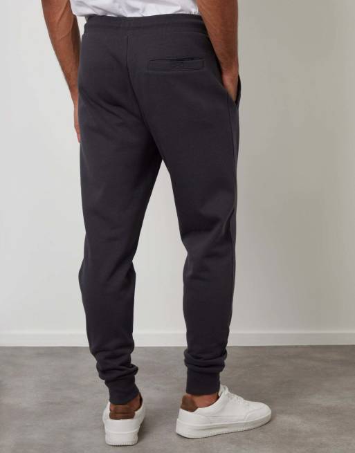 Threadbare Cotton blend joggers in charcoal, 2 of 4
