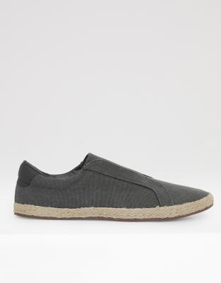  Cotton canvas slip on espadrilles 