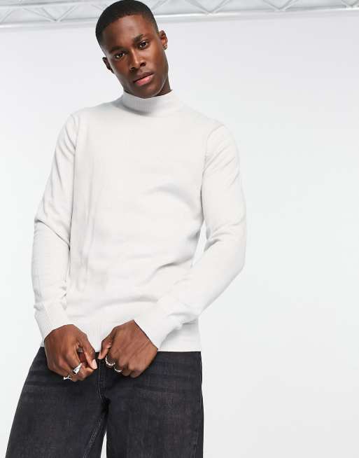 Turtleneck sale cream jumper