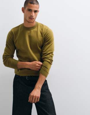 Threadbare Crew Neck Knit Sweater In Multi