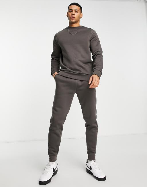 Sweatpants and best sale crew neck set