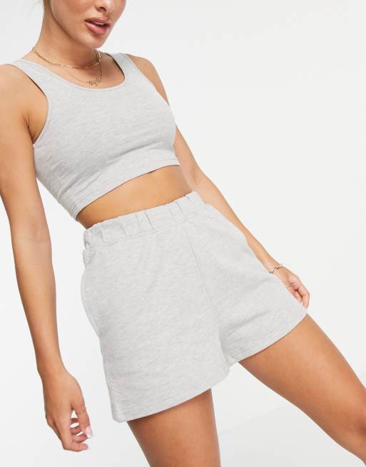 Jogger shorts set womens new arrivals