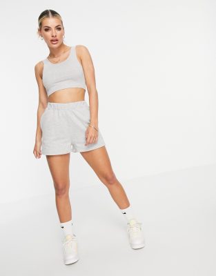 jogger shorts set