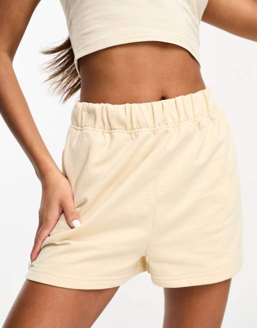 Seamless Sports Shorts for Women - Sand - Second Skin