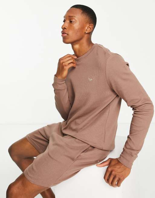 Dante Soft Waffle Shorts/Hoodie Set