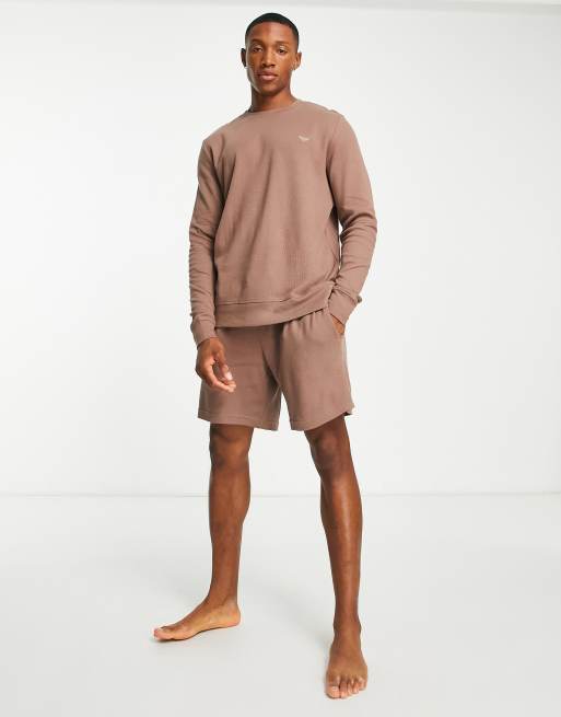 Dante Soft Waffle Shorts/Hoodie Set