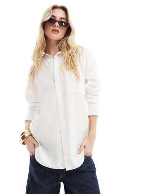 Threadbare Delilah shirt in white