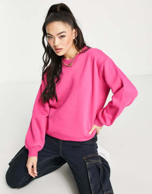Threadbare Dixie Oversized Sweater In Pink