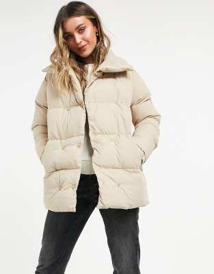 threadbare tulip hooded puffer coat