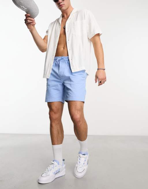 Pale blue shorts on sale mens