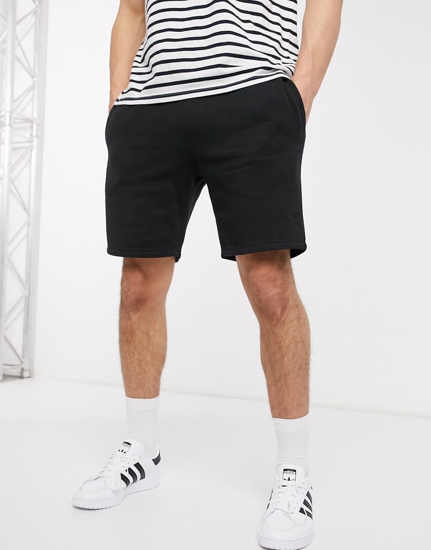 Threadbare – Enkla jersey-shorts-Svart