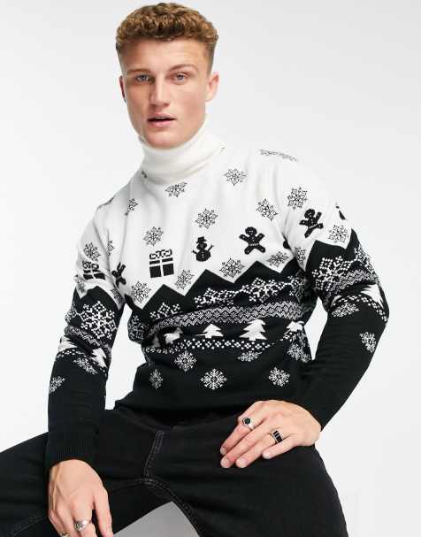 Mens hot sale festive jumpers