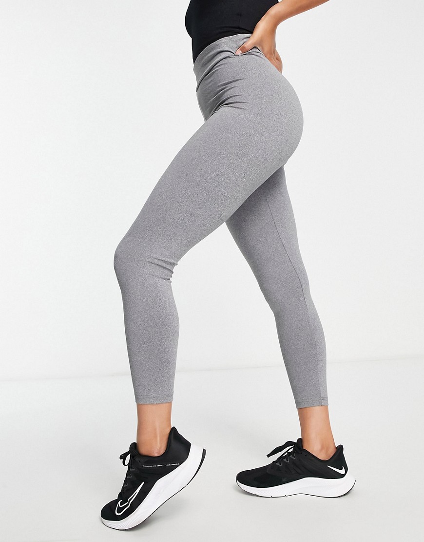 Fitness 7/8 leggings in gray heather