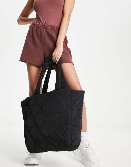 Threadbare - Fitness - Borsa trapuntata nera